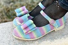 Load image into Gallery viewer, [Glitter Rainbow] Bow Shoes
