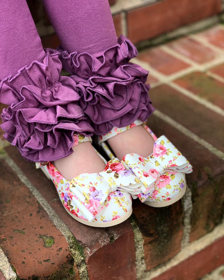 [Floral Blossom] Bow Shoes