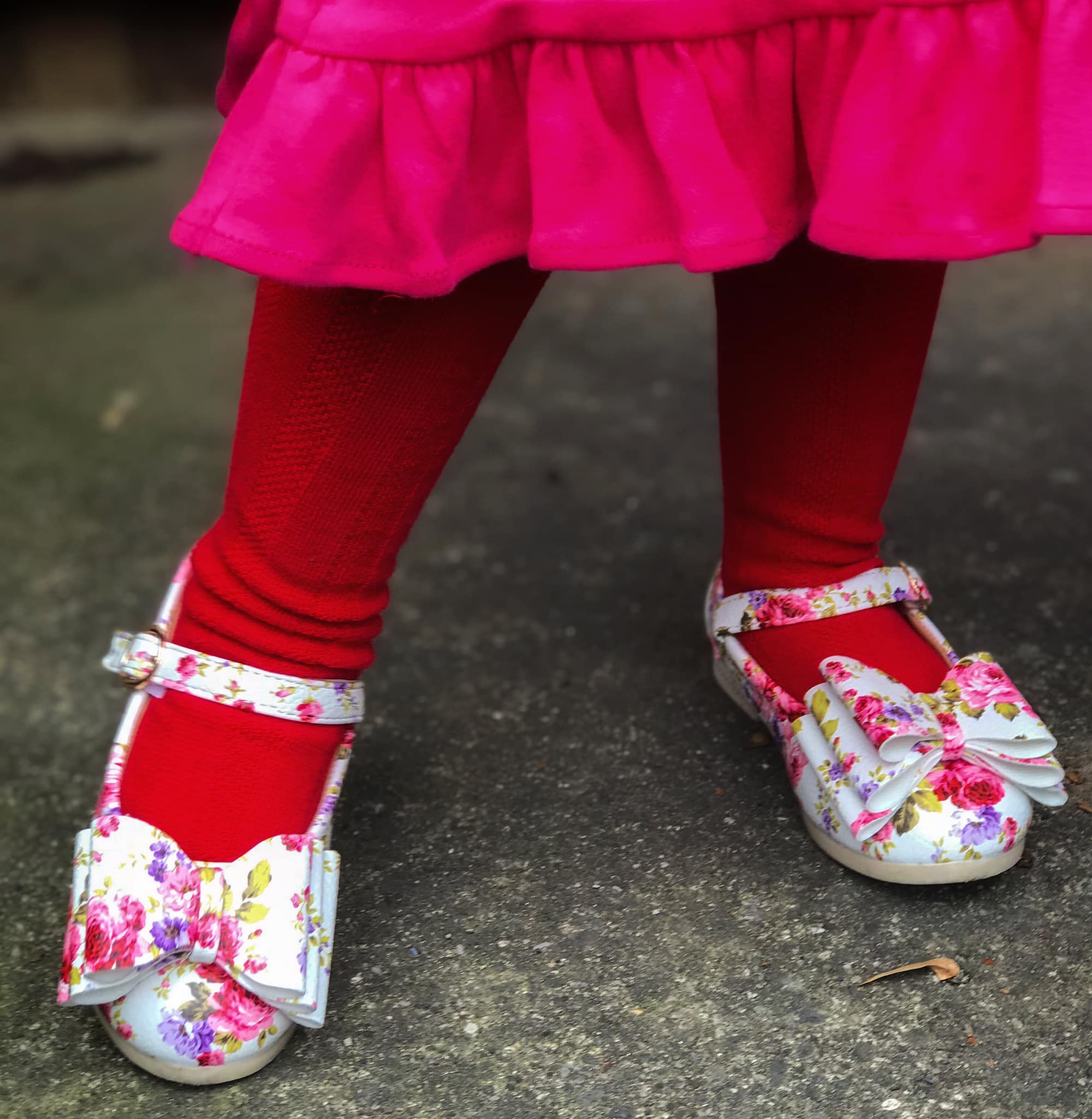 [Floral Blossom] Bow Shoes