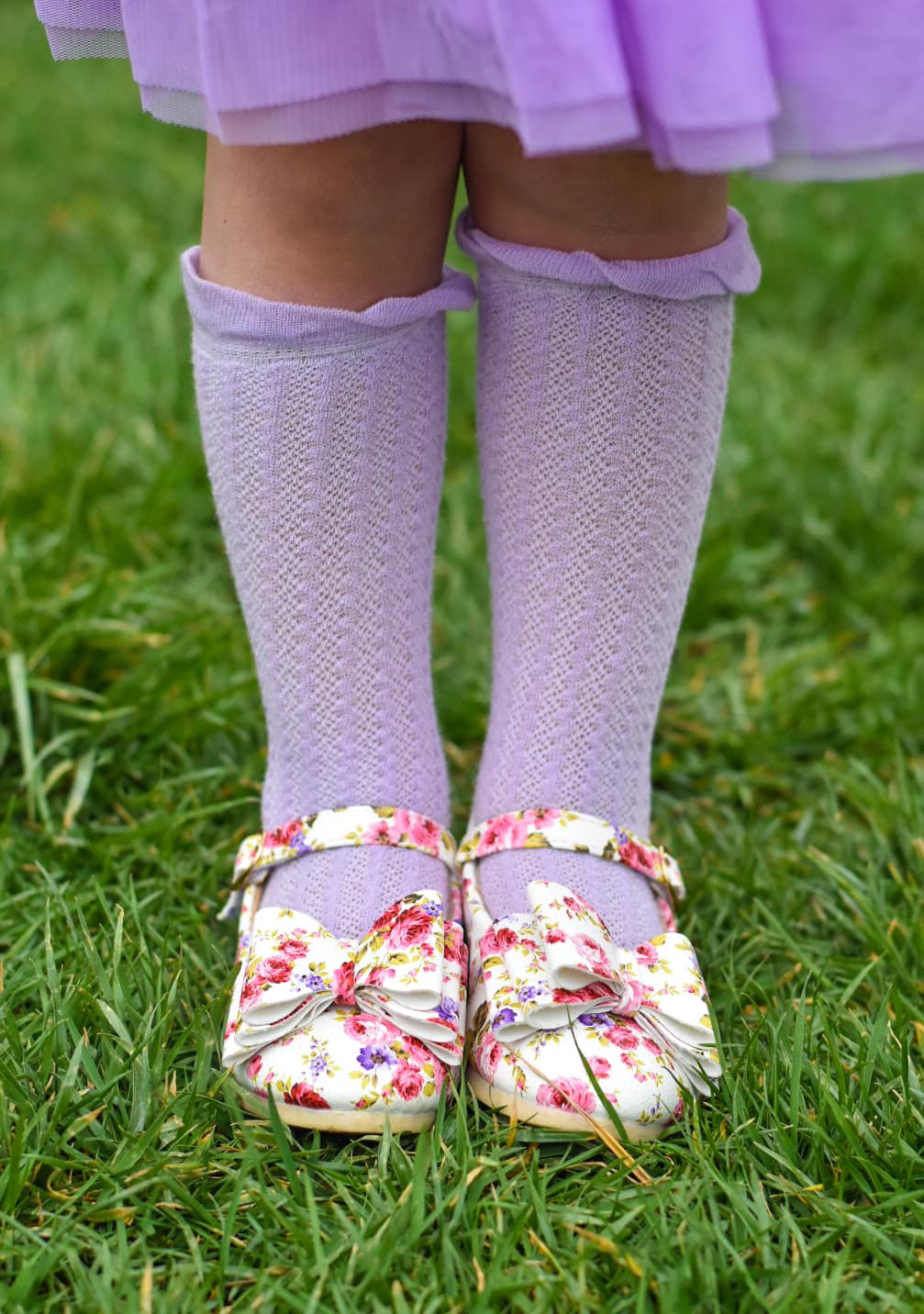 [Floral Blossom] Bow Shoes