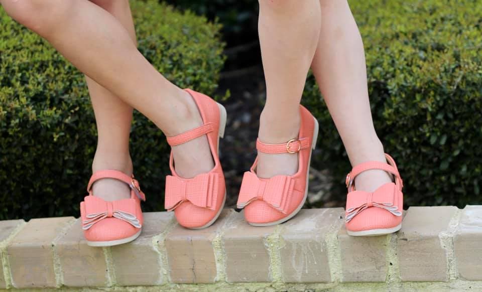 [Coral] Bow Shoes