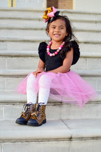 Load image into Gallery viewer, [Leopard + Black Glitter Toe] Boots
