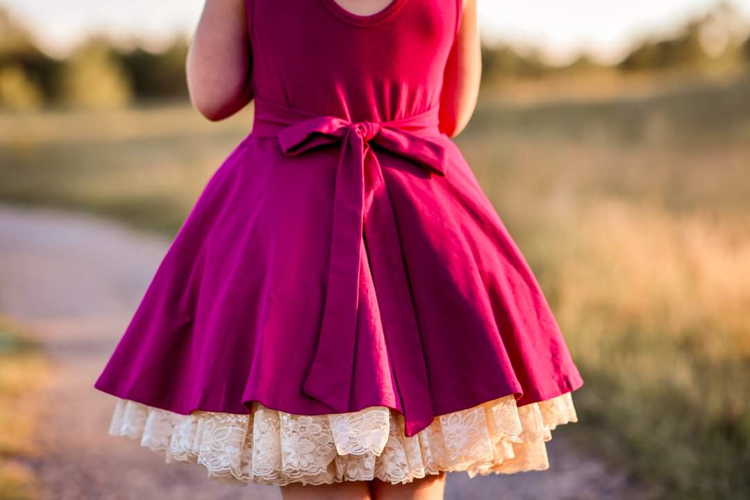 [Berry] LOVED Twirl Dress