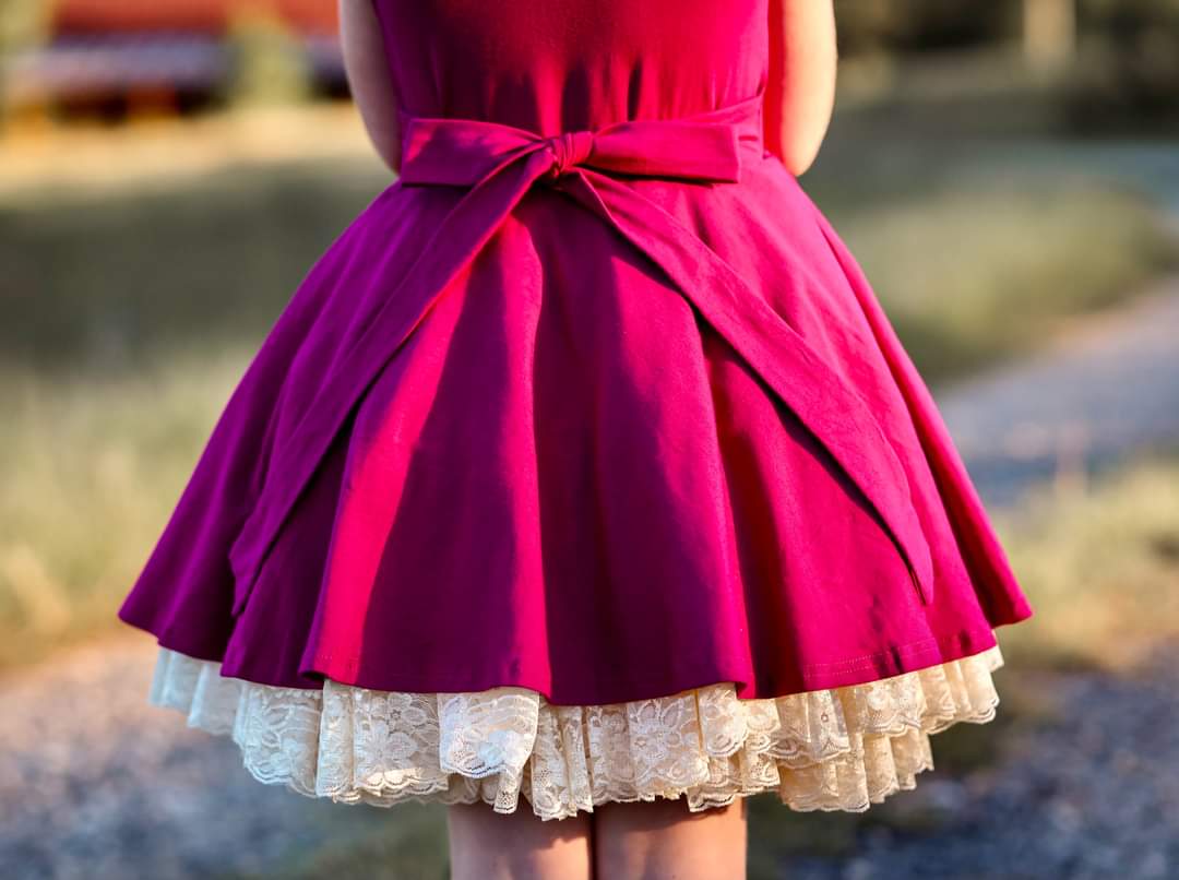 [Berry] LOVED Twirl Dress