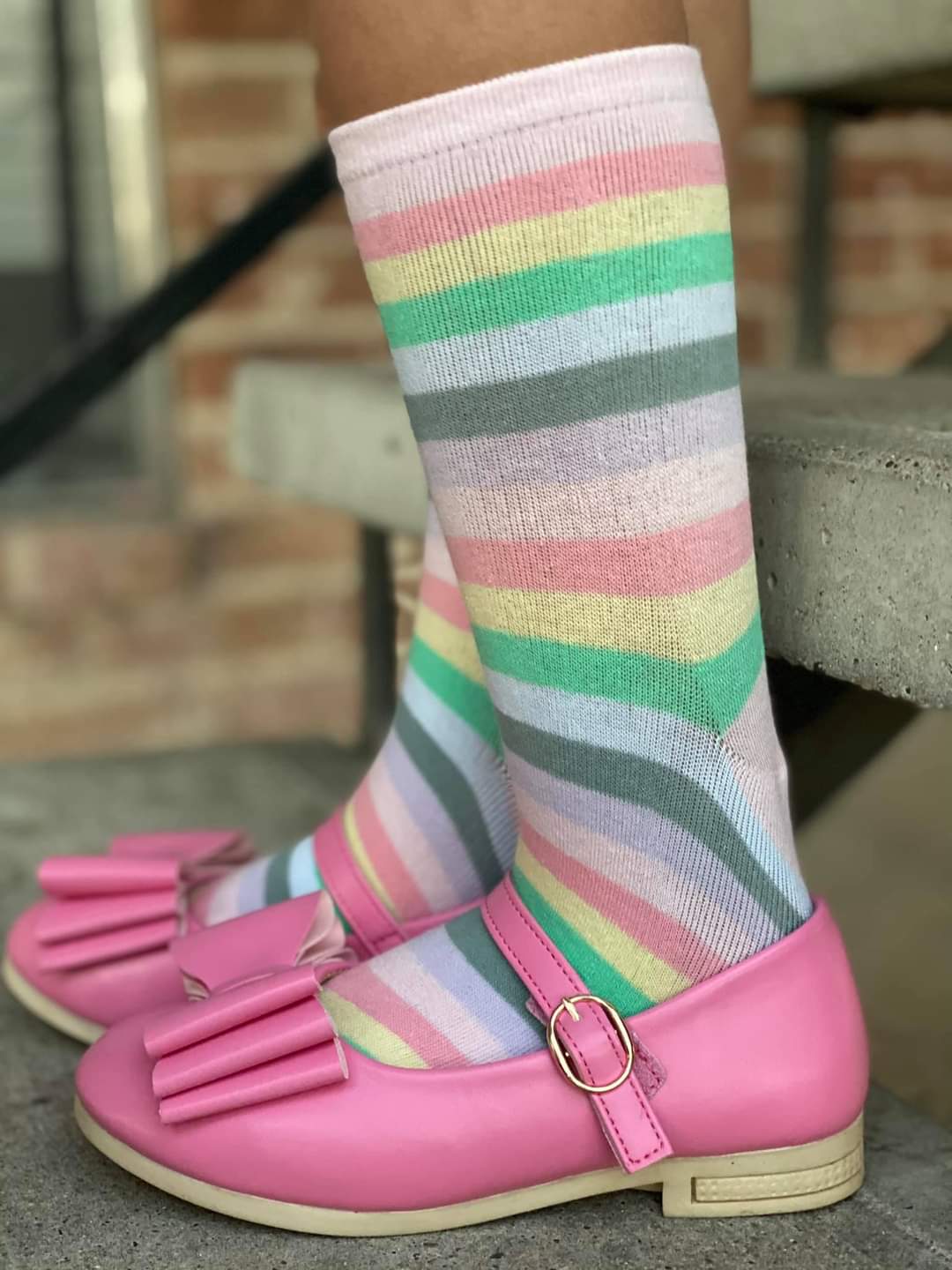 [Bubblegum Pink] Bow Shoes