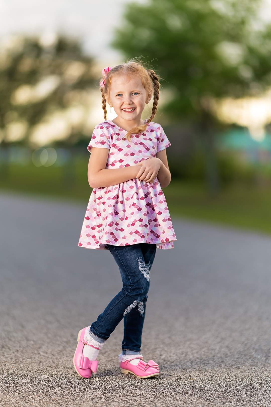 [Bubblegum Pink] Bow Shoes