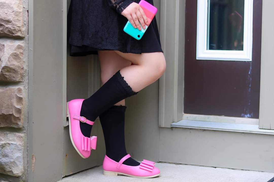 [Bubblegum Pink] Bow Shoes