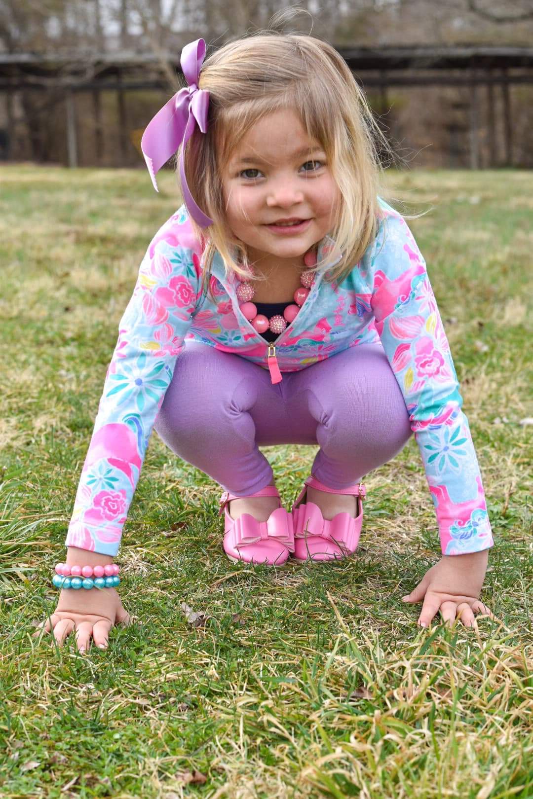 [Bubblegum Pink] Bow Shoes