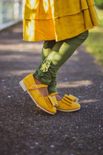 Load image into Gallery viewer, [Mustard Suede] Bow Shoes
