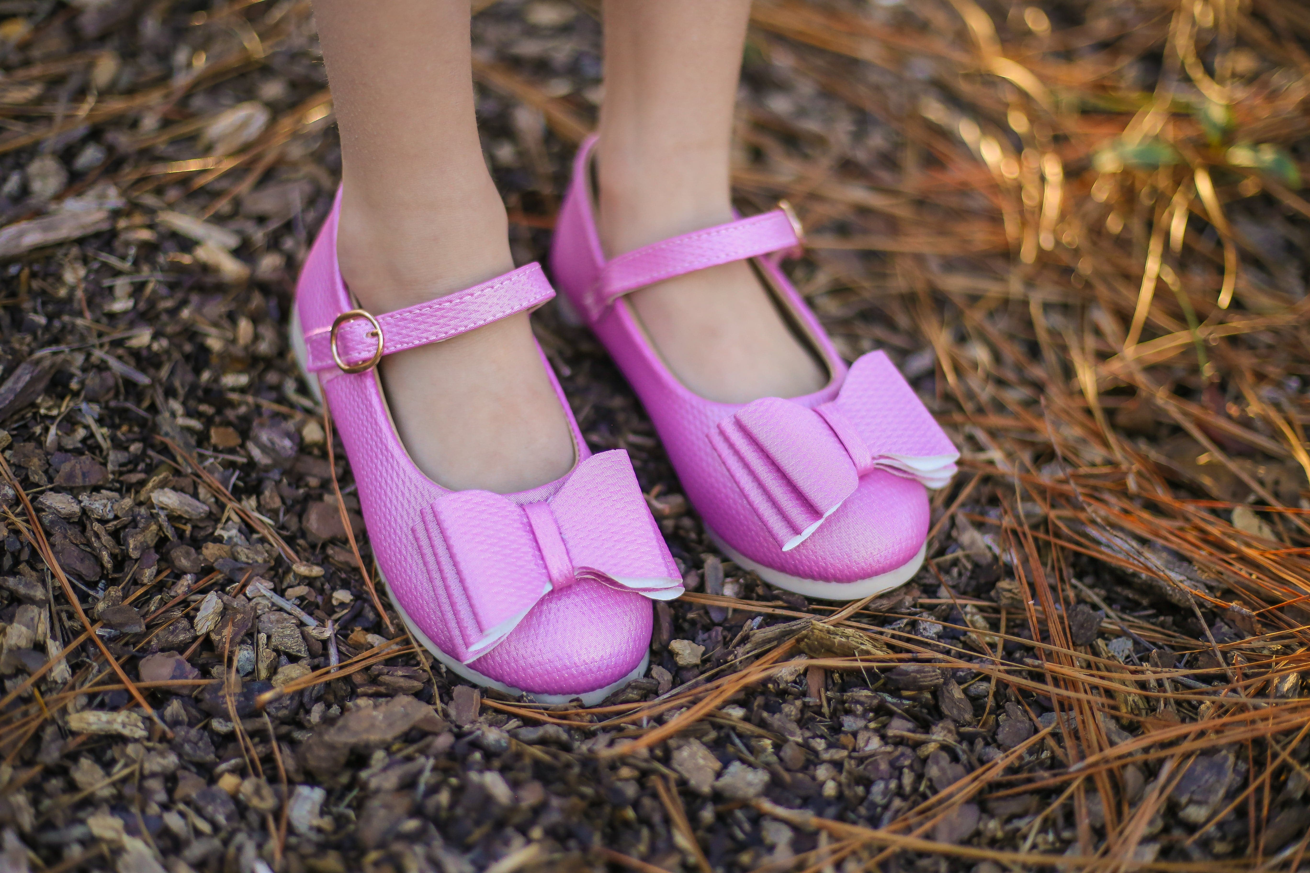 [Pixie Pink] Pipperdoodles Bow Shoes