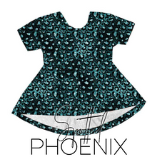 Load image into Gallery viewer, [The Jaded Leopard] Peplum w/ Faux Glitter
