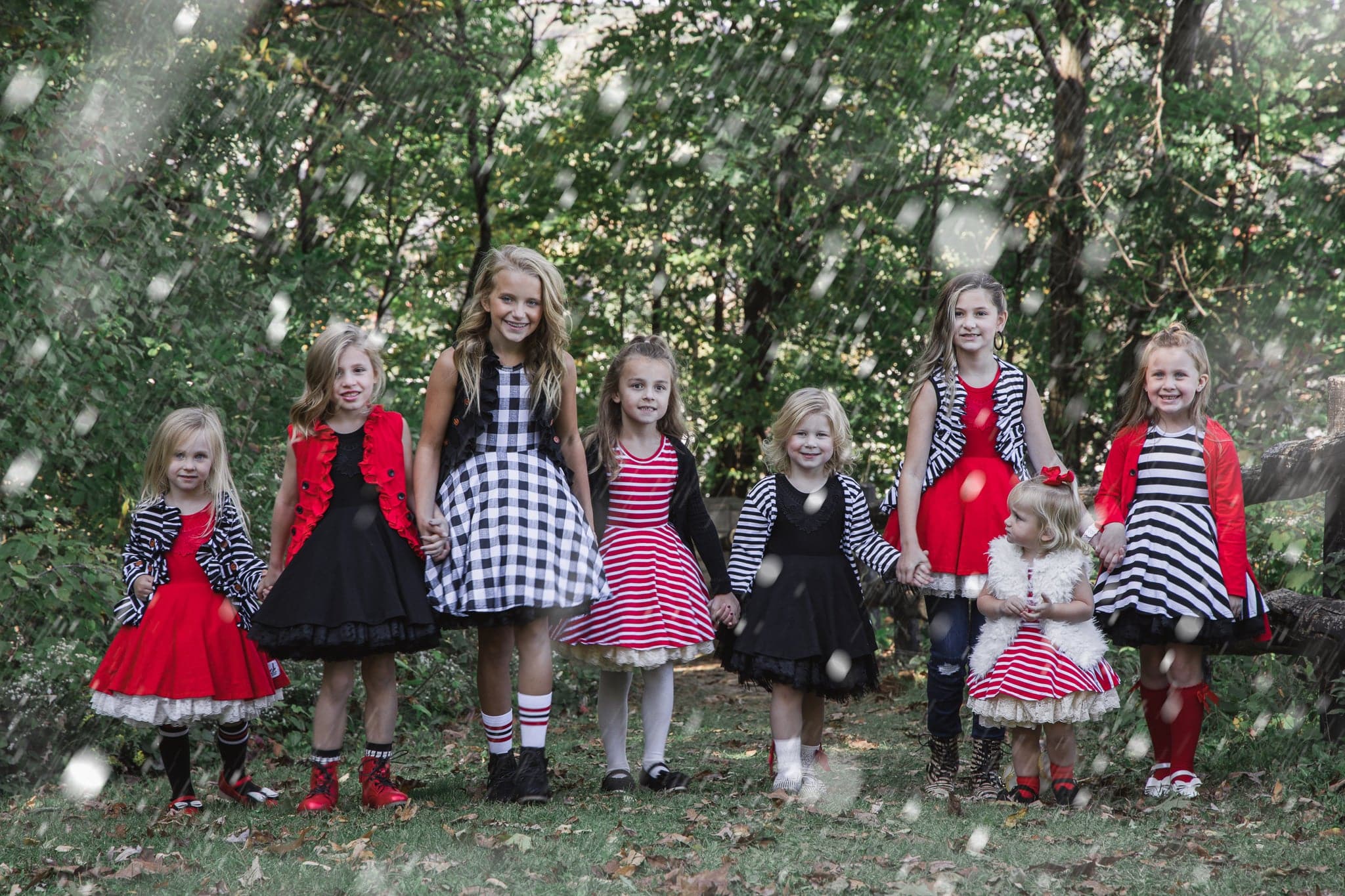 [Black + White Stripe] LOVED Twirl Dress