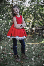 Load image into Gallery viewer, [Red] LOVED Twirl Dress
