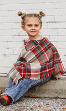 Load image into Gallery viewer, [Traditional Plaid] Blanket Scarf Cape

