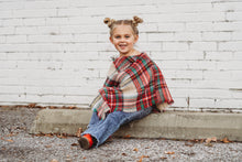 Load image into Gallery viewer, [Traditional Plaid] Blanket Scarf Cape
