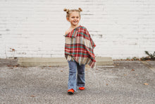 Load image into Gallery viewer, [Traditional Plaid] Blanket Scarf Cape
