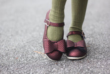 Load image into Gallery viewer, [Black Cherry] Bow Shoes
