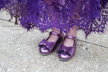 Load image into Gallery viewer, [Eggplant Shimmer] Bow Shoes
