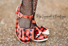 Load image into Gallery viewer, [Red Buffalo Plaid] Bow Shoes
