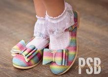 Load image into Gallery viewer, [Glitter Rainbow] Bow Shoes
