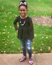 Load image into Gallery viewer, [Eggplant Shimmer] Bow Shoes
