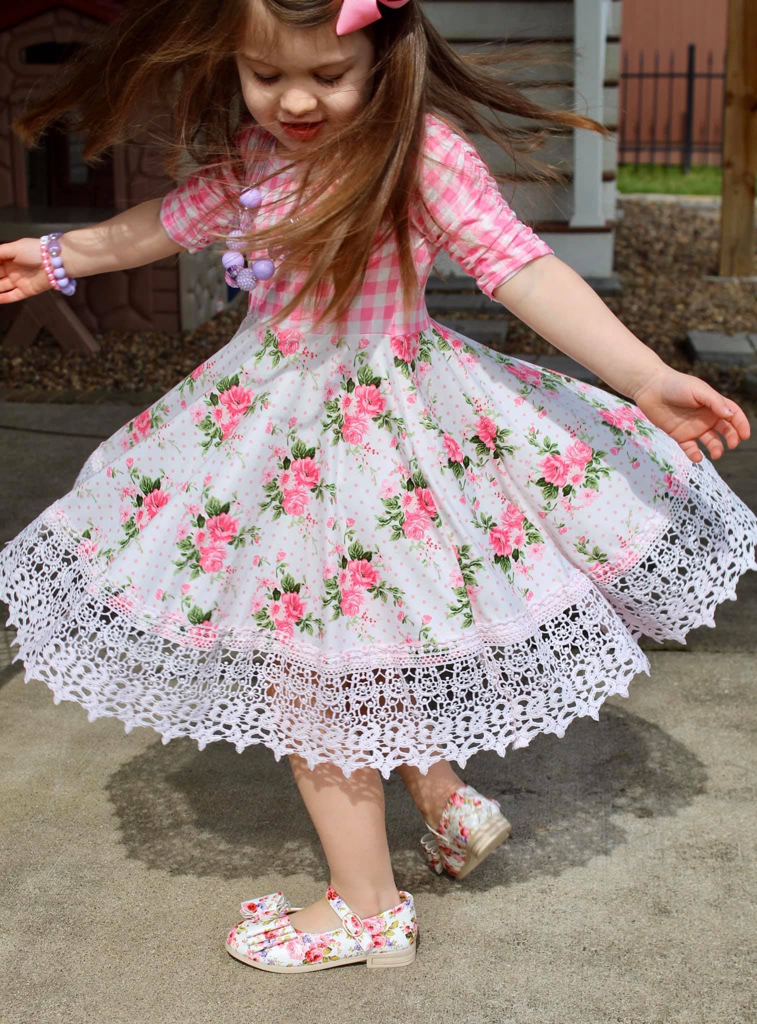 [Floral Blossom] Bow Shoes