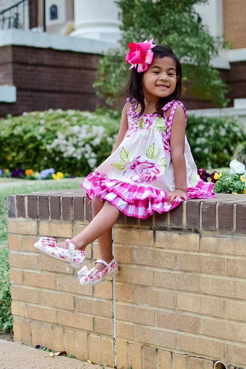 [Floral Blossom] Bow Shoes
