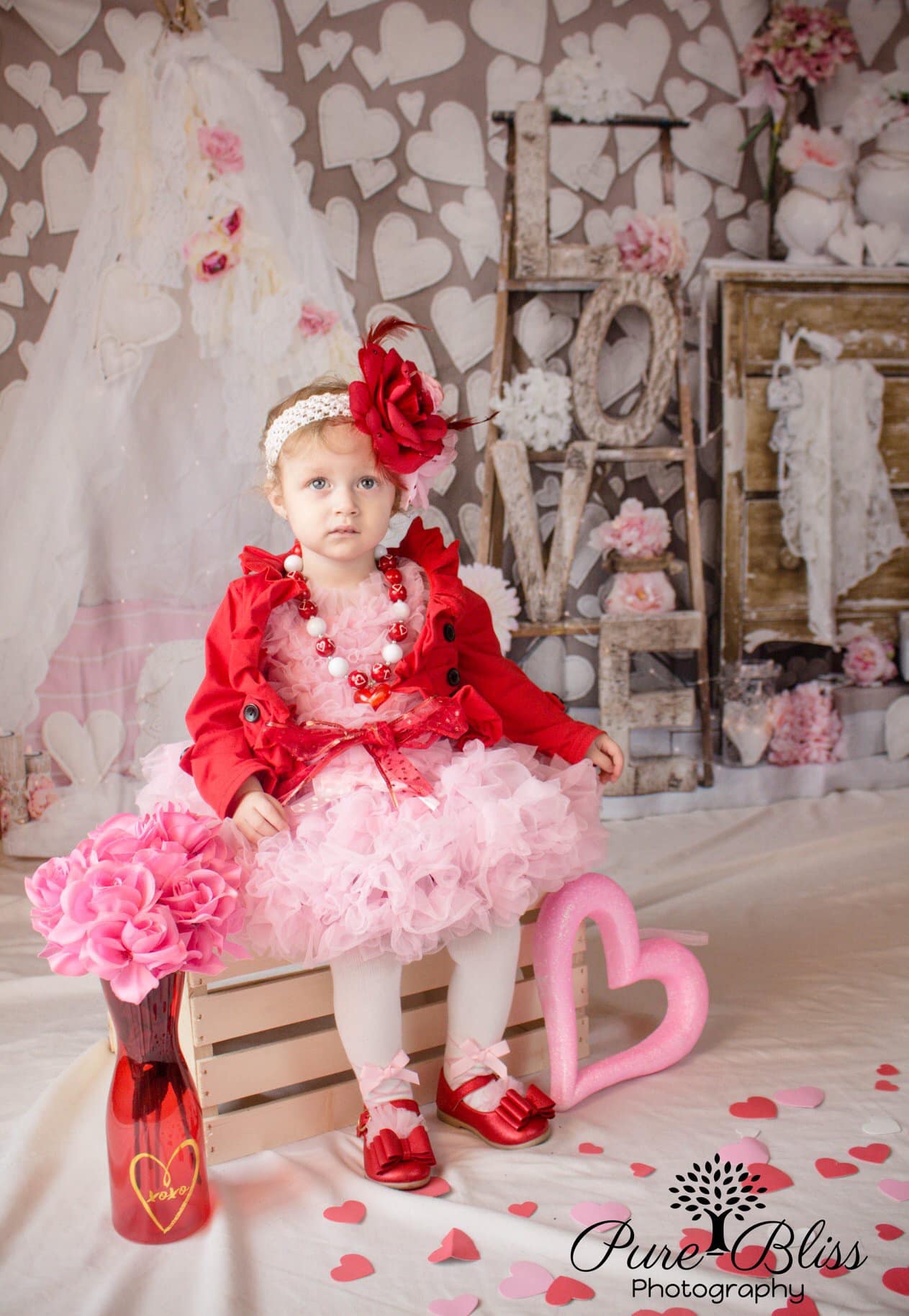 [Red Shimmer] Bow Shoes