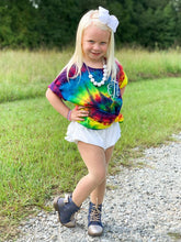 Load image into Gallery viewer, [Rainbow Denim + Gold Glitter Toe] Boots
