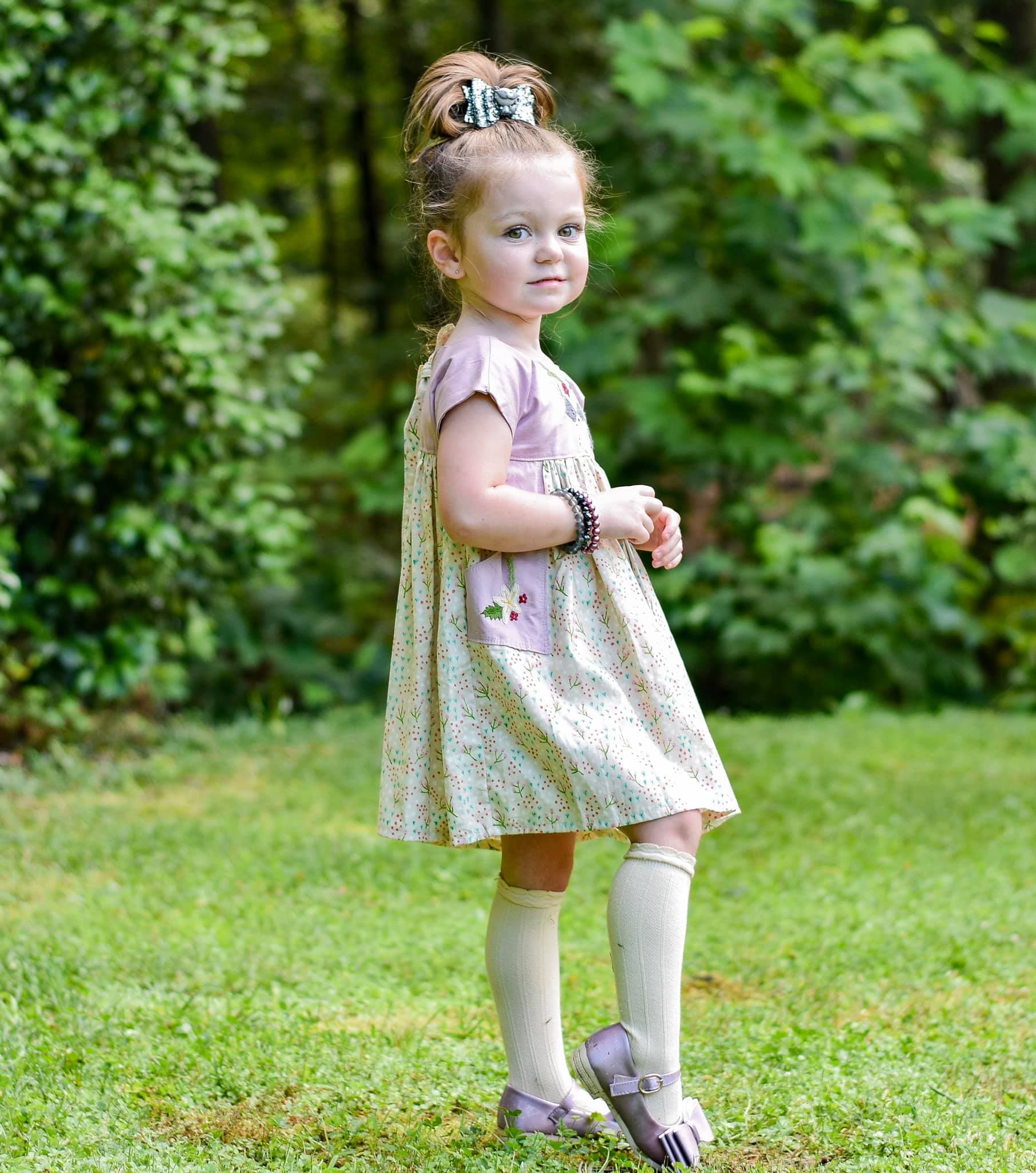 [Orchid Mauve] Bow Shoes