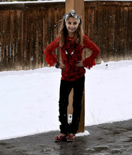 Load image into Gallery viewer, [Red Buffalo Plaid] Bow Shoes
