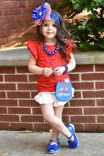 Load image into Gallery viewer, [Blue Sparkle] Bow Shoes
