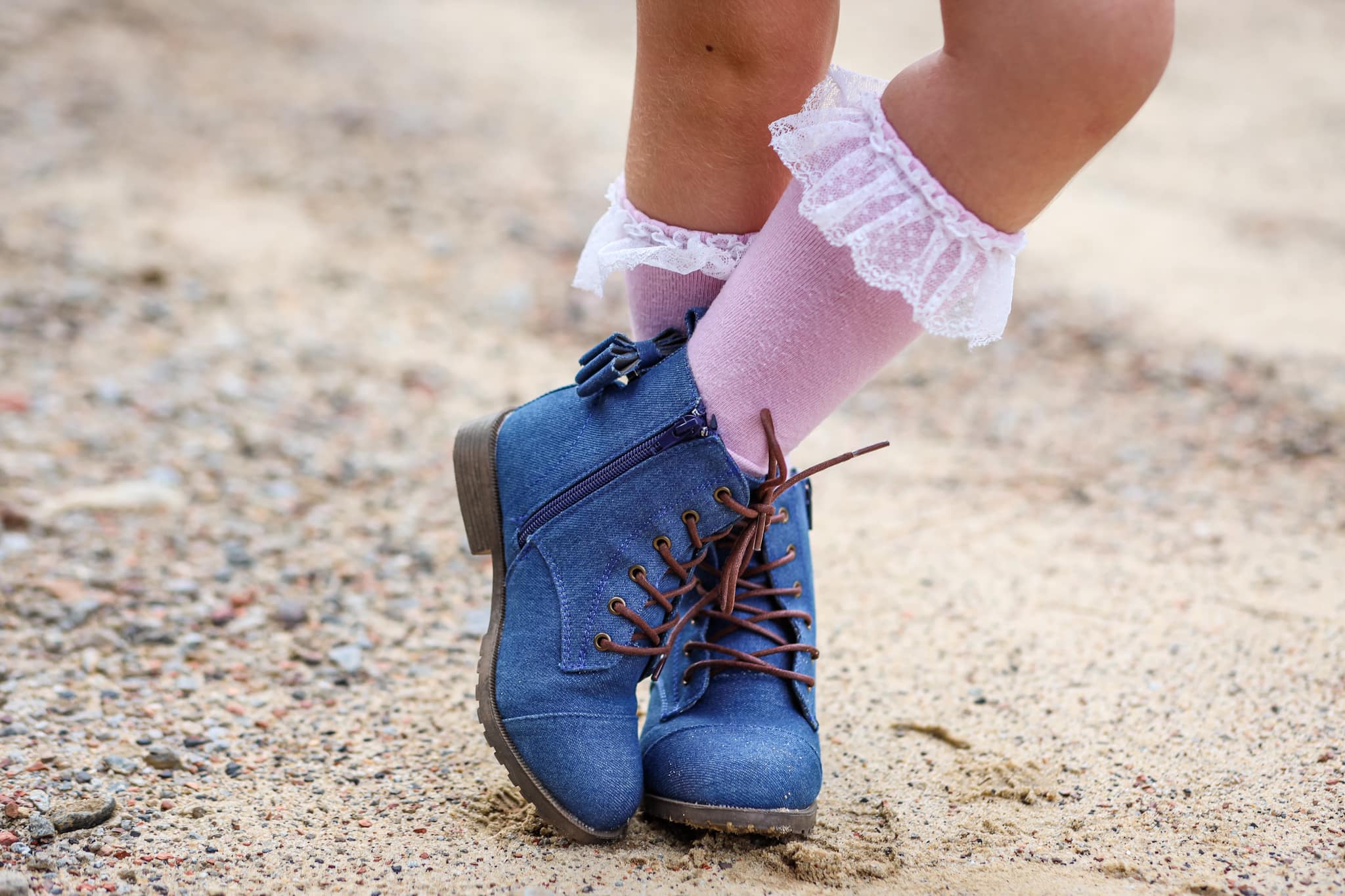 [Denim] Boots