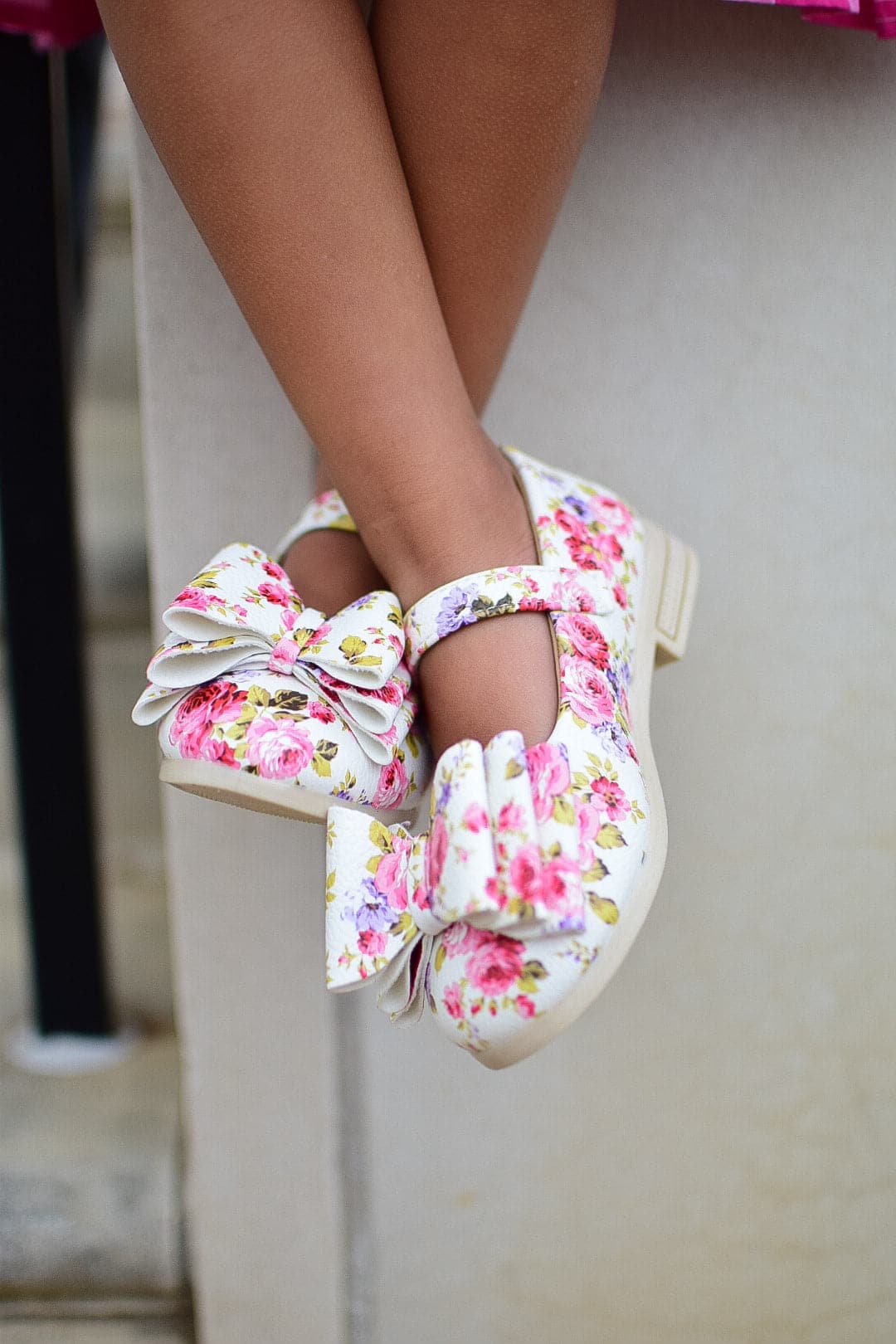 [Floral Blossom] Bow Shoes