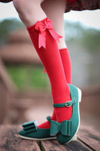 Load image into Gallery viewer, [Hunter Green] Bow Shoes
