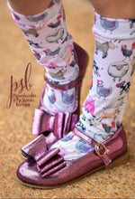 Load image into Gallery viewer, [Eggplant Shimmer] Bow Shoes

