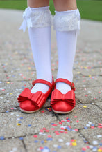 Load image into Gallery viewer, [Red Shimmer] Bow Shoes
