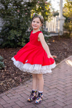 Load image into Gallery viewer, [Red] LOVED Twirl Dress
