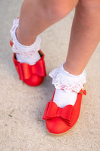 Load image into Gallery viewer, [Red Shimmer] Bow Shoes
