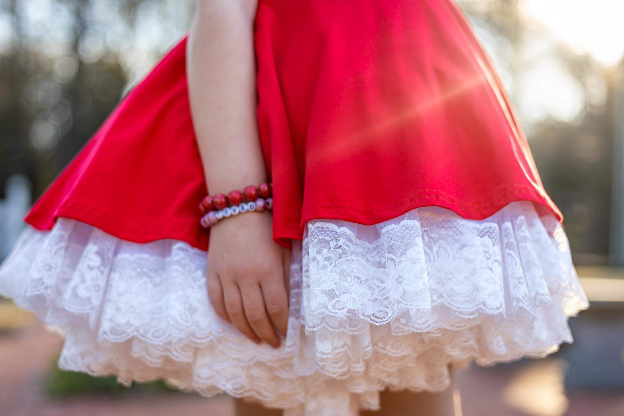 [Red] LOVED Twirl Dress