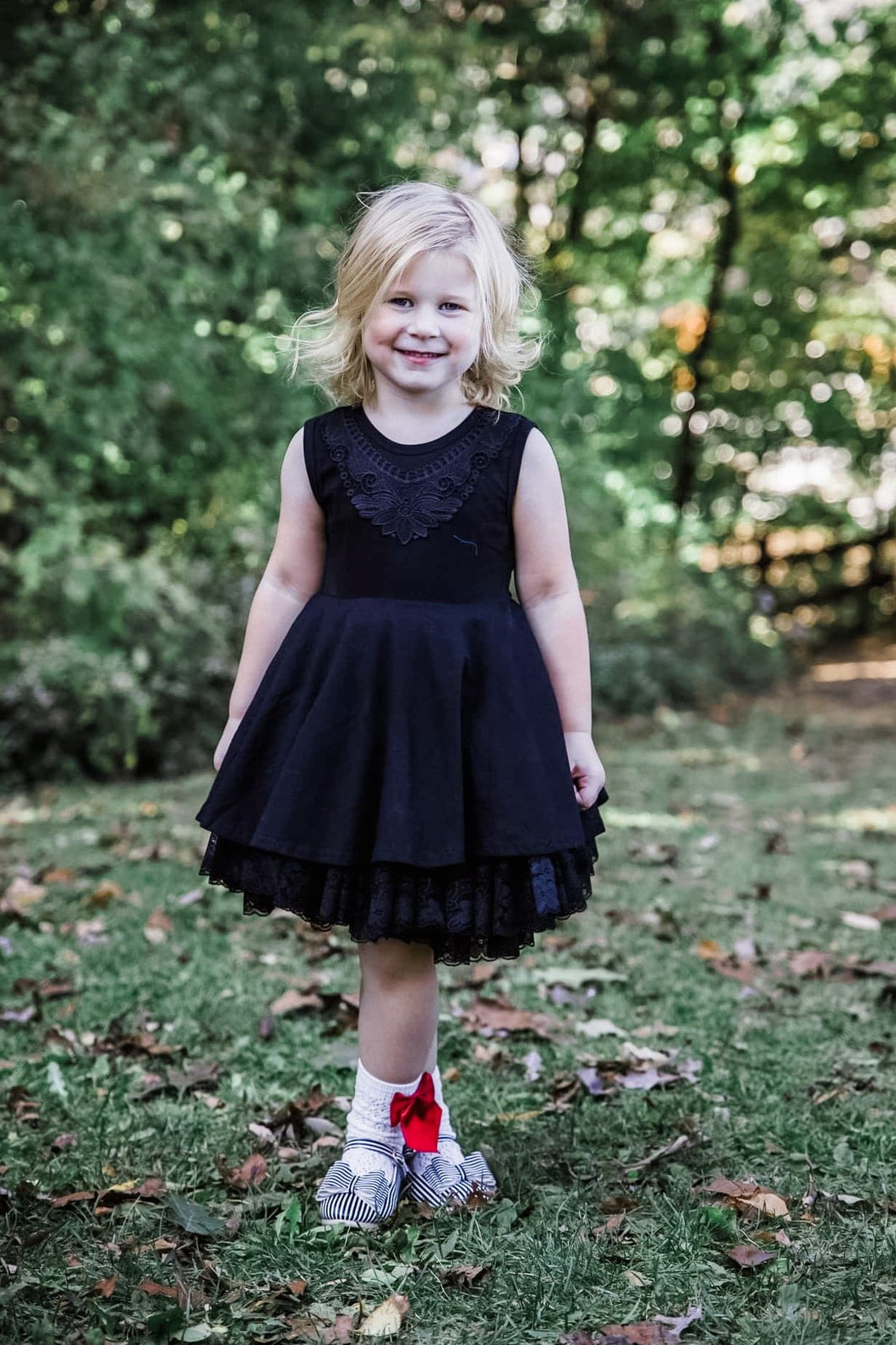 [Black] LOVED Twirl Dress