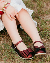 Load image into Gallery viewer, [Black Cherry] Bow Shoes
