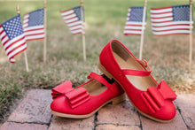 Load image into Gallery viewer, [Red Shimmer] Bow Shoes
