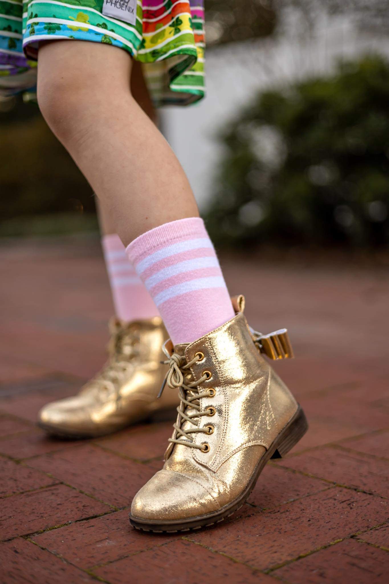 [Metallic Gold] Boots