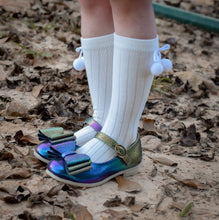 Load image into Gallery viewer, [Rainbow Peacock] Bow Shoes
