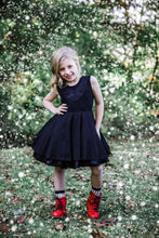 Load image into Gallery viewer, [Black] LOVED Twirl Dress
