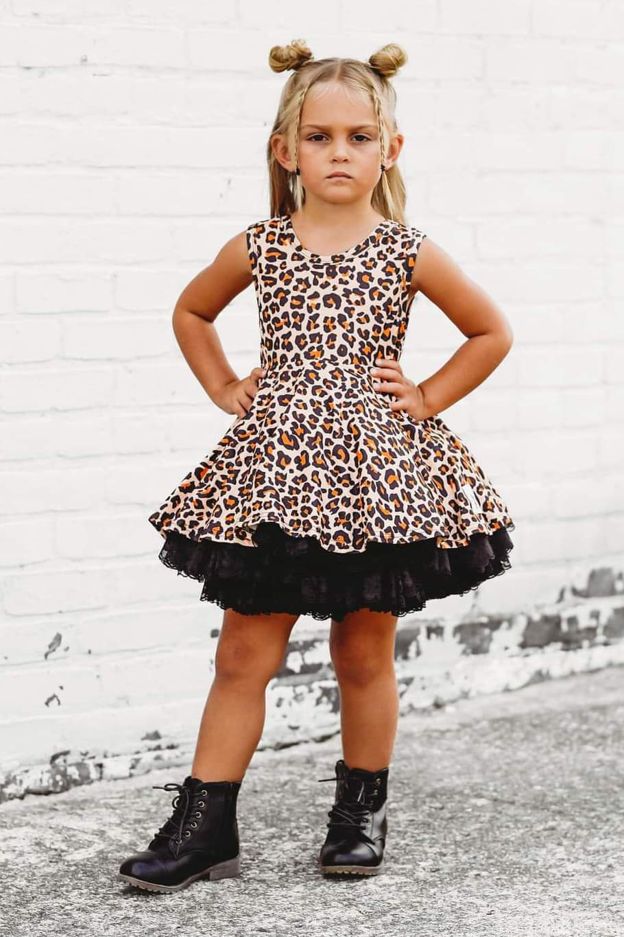 [Leopard] LOVED Twirl Dress