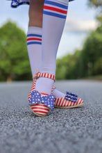 Load image into Gallery viewer, [Stars + Stripes] Bow Shoes
