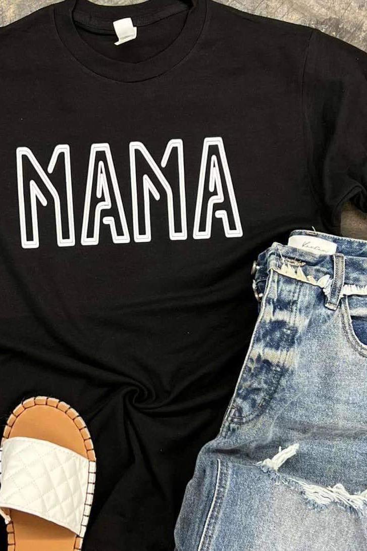 [B + W MAMA] Tee Shirt