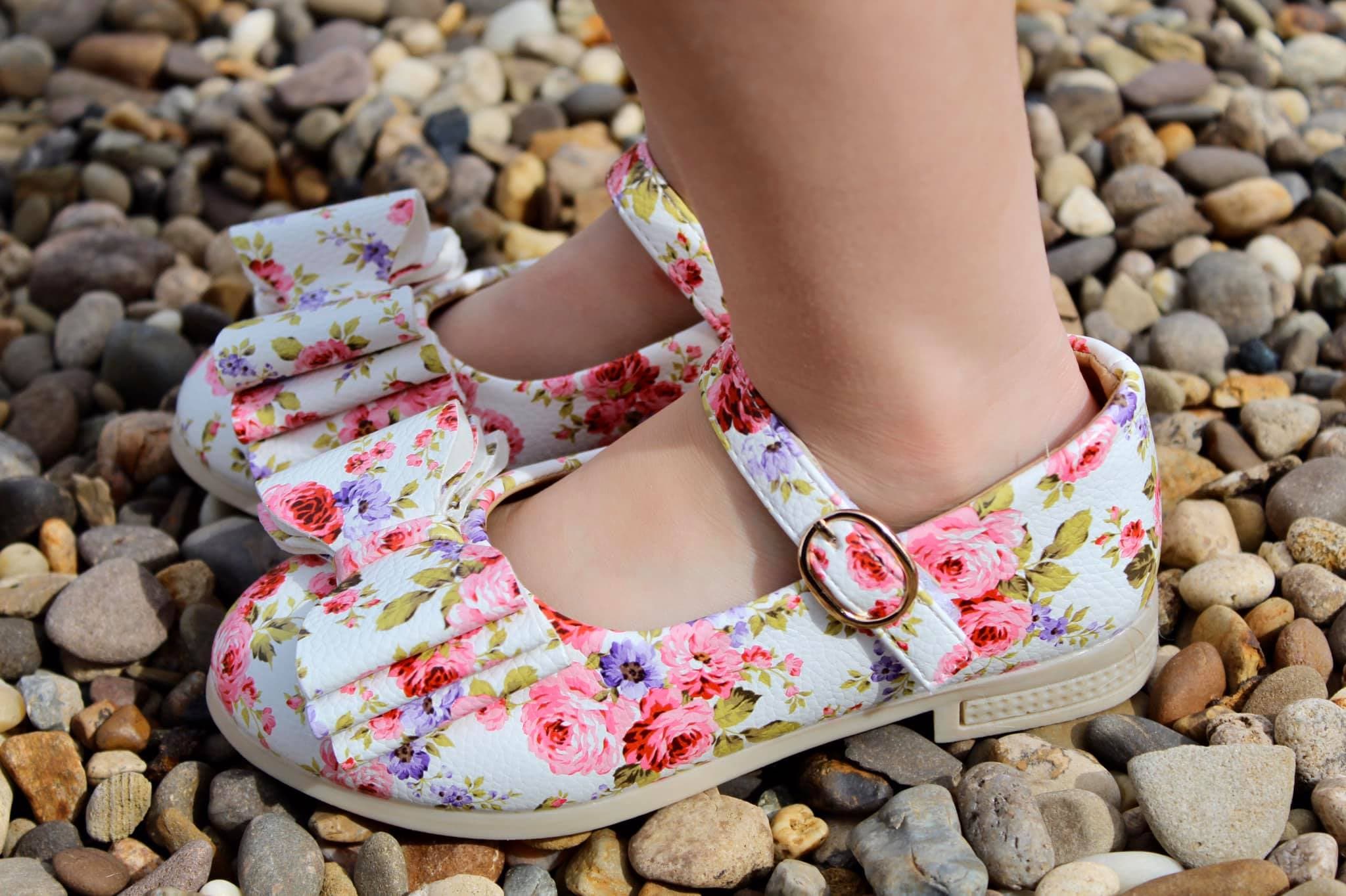 [Floral Blossom] Bow Shoes
